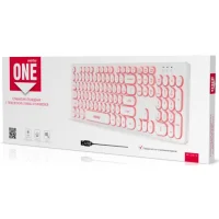 Клавиатура Smartbuy One 328 (белый) фото 1